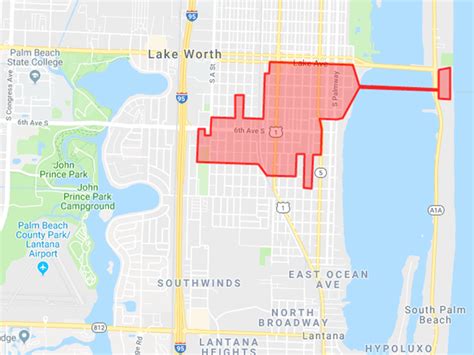 lake worth power outage map.